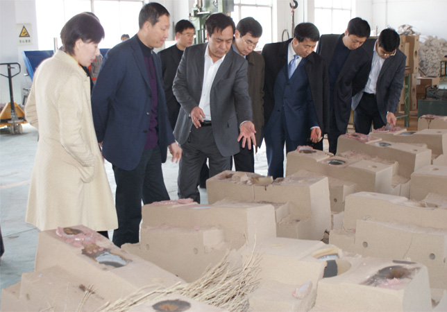 市政府一行到我公司進行科技創新調研