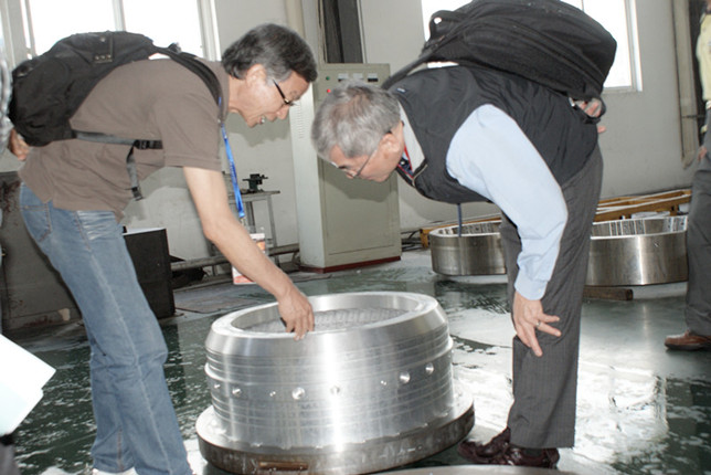 第四屆廣饒輪胎展喜迎臺商到公司參觀考察